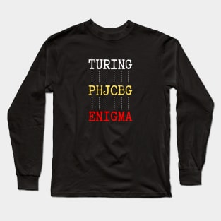 Turing and Enigma Long Sleeve T-Shirt